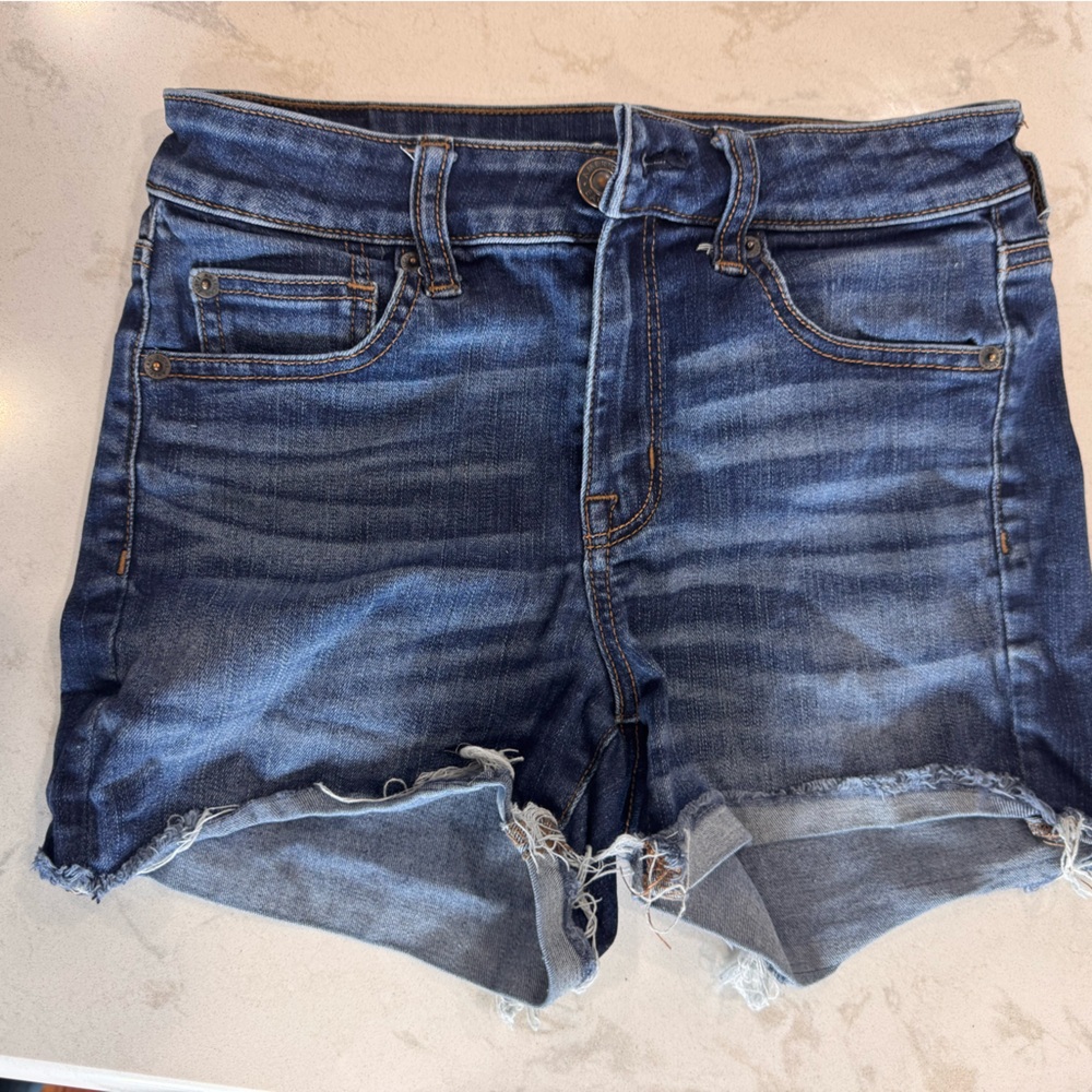 Jean shorts size 4 American Eagle
